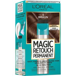 L’Oréal Paris Indsamling Magic Retouch Permanent hårgrænsedækning 5 Brun