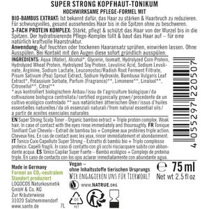 Sante Naturkosmetik Hårpleje Conditioner Super Strong Kopfhaut-Tonikum