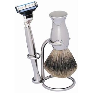 ERBE Shaving Shop Barbersæt Skraber-sæt Gillette Mach3, 3 dele