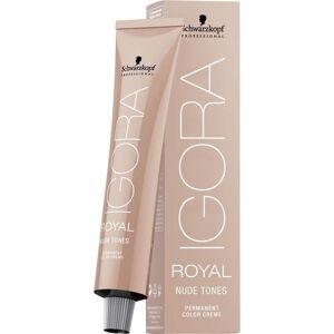 Schwarzkopf Professional Hårfarver Igora Royal Permanent Color Cream 6-46 Mørkeblond Beige chokolade