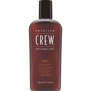 American Crew Hårpleje Hair & Body 3-in-1 Shampoo, Conditioner and Body Wash