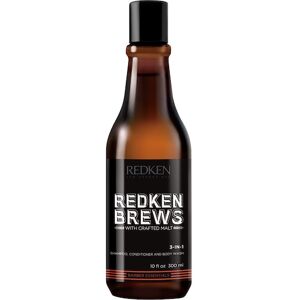 Redken Mænd Brews 3-in-1 Shampoo, Conditioner and Body Wash