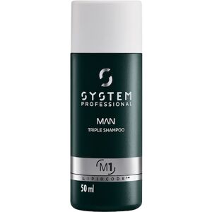 System Professional Lipid Code Man Man Triple Shampoo M1