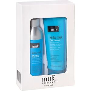 muk Haircare Hårpleje og -styling Kinky muk Gavesæt Curl Amplifier 200 ml + Leave In Moisturiser 200 ml