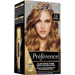 L’Oréal Paris Indsamling Préférence Permanent Blank Farve 7.3 Florida/Karamel Blond