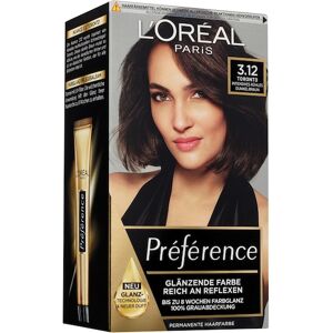 L’Oréal Paris Indsamling Préférence Permanent Blank Farve 3.12 Toronto/Intense Cool Dark Brown