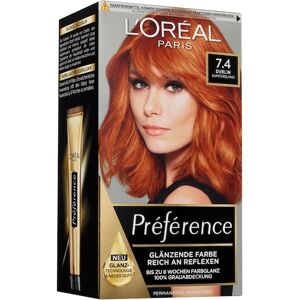 L’Oréal Paris Indsamling Préférence Permanent Blank Farve 7.4 Dublin/Kobberblond
