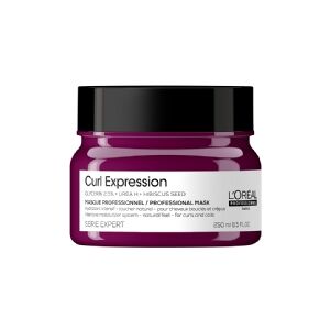 L'Oreal Professionnel, Serie Expert Curl Expression, Glycerin2.5% + Urea H + Hibiscus Seed, Hair Treatment Cream Mask, Intense Moisturizing, 250 ml