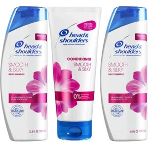 Head & Shoulders Smooth & Silky Shampoo+Cond. 2x 250ml+150ml