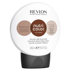 Revlon Nutri Color 524 Coppery Pearl Brown 240ml Brown