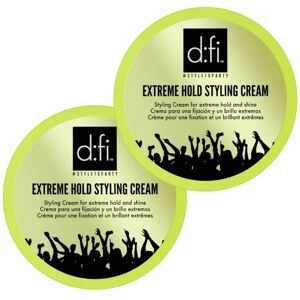 D:fi Extreme Hold Styling Cream 2 x 150 g Transparent