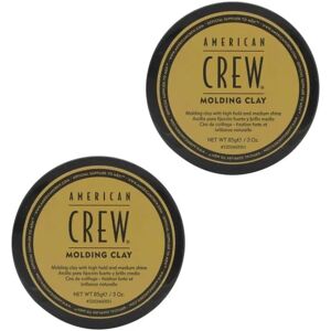 2-Pack American Crew King Molding Clay 85g Transparent