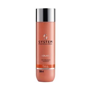 System Professional Solar Hair & Body Shampoo Sol1 250 Ml