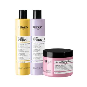 Dikson Prøve Pakke - Shampoo 300ml - Mask 500ml - Conditioner 300ml