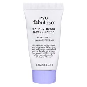 Evo Platinum Blonde Toning Shampoo (30ml)