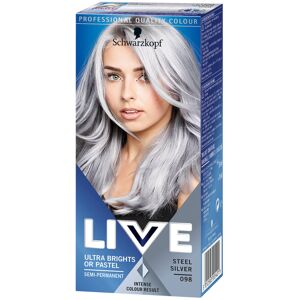 Schwarzkopf Live Ultra Brights 98 Steel Silver 50 ml