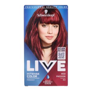 Schwarzkopf Live #43 Red Passion 142 ml