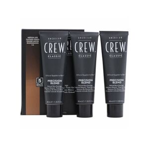 American Crew Precision Blend - Medium Ash 5-6 3x40ml 40 ml 3 stk.