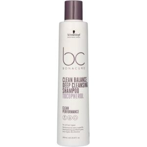 Schwarzkopf BC Bonacure Clean Balance Deep Cleansing Shampoo Tocopherol 250 ml