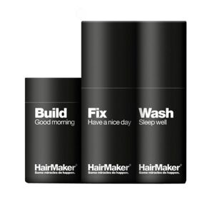 HairMaker Build ups KIT - Medium Brown