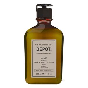 Depot - The Male Tools & Co. Depot Sport Hair & Body Shampoo, No. 606, 250 ml.