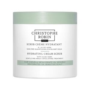 CHRISTOPHE ROBIN Aloe vera hydrating cream scrub - Hydrating hair care for the scalp