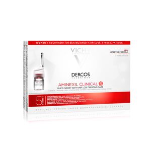 Dercos Aminexil Clinical 5 Mujer 21 Monodosis