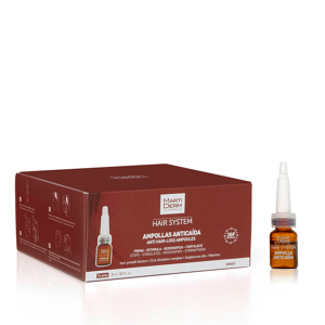 Ampollas anticaída Hair System Ampollas Anticaída de Martiderm 14 uds