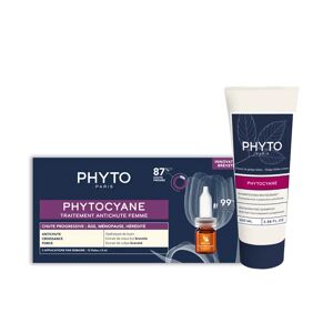 Tratamiento anticaída Phyto Cyane Anticaida Ampollas de Phyto 12X5 ml