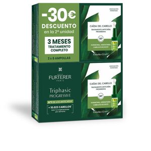 Rene Furterer Triphasic Progressive tratamiento anticaída pack 16 x 5,5 ml