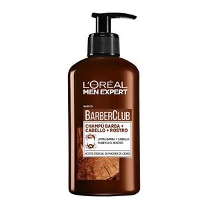 L'Oreal Paris Men Expert Barber Club Champú Barba + Rostro + Cabello 200 ml