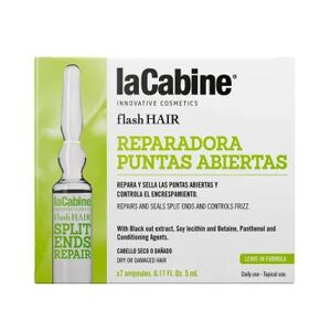 La Cabine Flash Hair Reparar Puntas Abiertas 7 Uds 5 ml