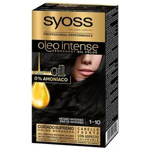 Syoss Oleo Intense Tinte Sin Amoniaco #1.10 Negro Intenso