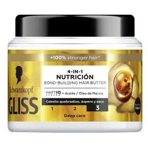 Schwarzkopf Gliss Nutrición 4 En 1 Mascarilla 400 ml