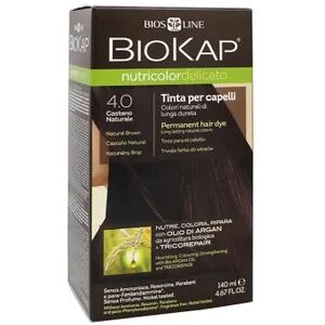 Biokap Nutricolordelicato Tinte Castaño Natural Bio 4.0 140 ml