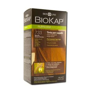 Biokap Nutricolordelicato Tinte Rubio Trigo Dorado Bio 7.33 140 ml