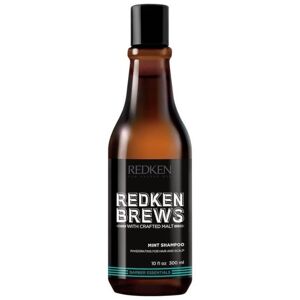 Redken Champú de menta Brews vigorizante para el cabello y el cuero cabelludo 300mL