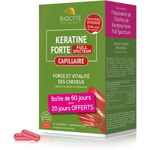 Biocyte Keratina Forte Extra Plus 1 un.