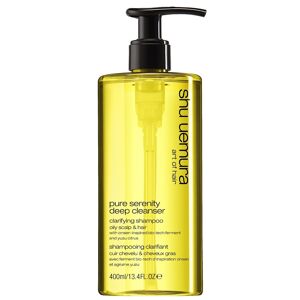 Shu Uemura Pure Serenity Champú clarificante para cuero cabelludo y cabello grasos 400mL