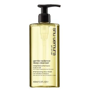 Shu Uemura Gentle Radiance Deep Cleanser Champú sin peso Cuero cabelludo y cabello 400mL