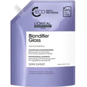 L'Oréal Professionnel Champú Brillante Serie Expert Blondifier 1500mL refill