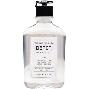 Depot Nº 501 Champú hidratante y clarificante para barba 250mL