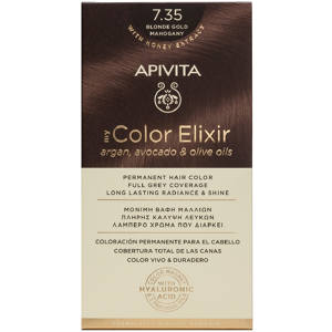 Apivita Tinte permanente My Color Elixir 1 un. 7.35 Mahogany Gold Blond