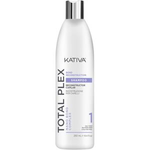 Kativa Total Plex Champú Reconstructor de Adherencias N1 con Complejo Nano Bond 355mL