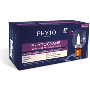 PHYTO cyane Tratamiento Anticaída Mujer Progres 12uds