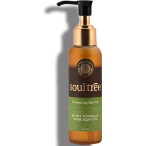 Soultree Aceite capilar nutritivo con Methika, Bhringaraj y aceite de Coco (120ml.)