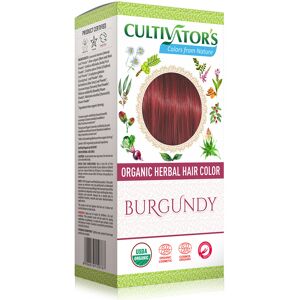 Cultivator's Colorante capilar en polvo vegetal ecológico - Borgoña