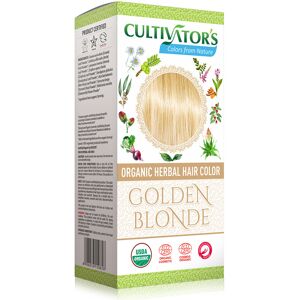 Cultivator's Colorante capilar en polvo vegetal ecológico - Rubio dorado