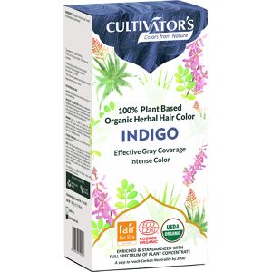 Cultivator's Colorante capilar en polvo vegetal ecológico - Índigo