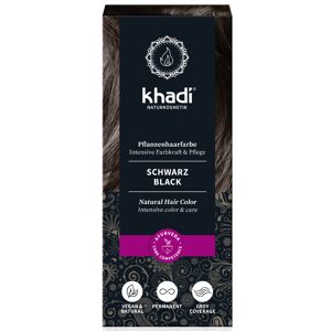 Khadi Colorante capilar en polvo 100% vegetal Negro